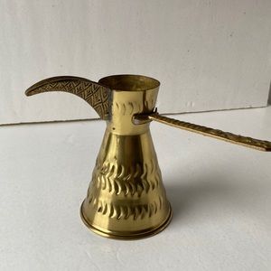 Brass Turkish decorative water pitcher